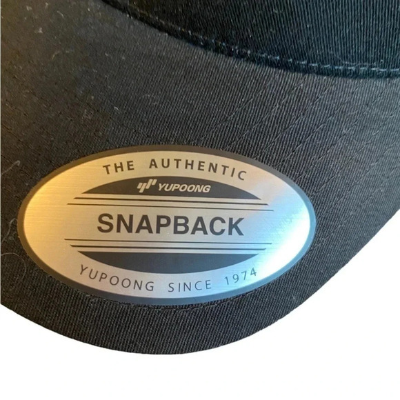 snapback black tomahawk baseball hat - Picture 6 of 11